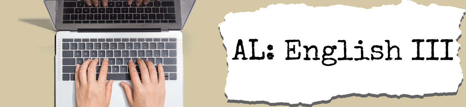 Welcome to AL: English III  Banner
